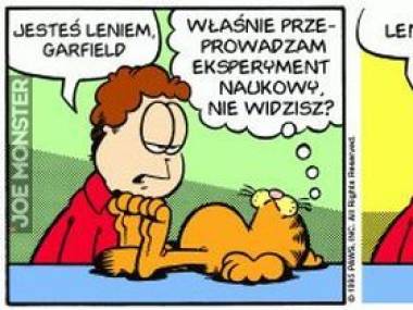 Garfield eksperymentuje