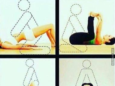 Jak faceci widzą laski ćwiczące jogę