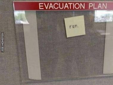 Bezbłędny plan ewakuacyjny