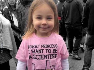 Zapomnij o księżniczce, ja chcę być naukowcem