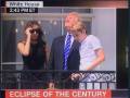 Trump ma gdzieś kłamliwe media zalecające okulary do oglądania zaćmienia