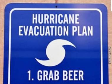 Plan ewakuacyjny w razie huraganu