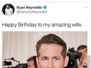 Śmieszek Ryan Reynolds