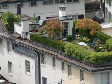 Prywatny taras na dachu budynku