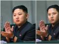 Chudemu Kim Dzong Unowi z twarzy patrzy okrutny sadysta
