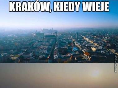 Ocena artystyczna Krakowa zależy od prędkości wiatru