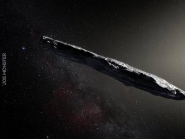 Tak może wyglądać ogromna asteroida, która wleciała do Układu Słonecznego z przestrzeni międzygwiezdnej