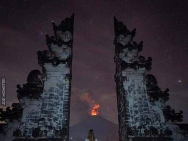Piękno i zniszczenie - erupcja wulkanu Agung na Bali