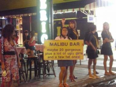 Jest taki bar w Tajlandii