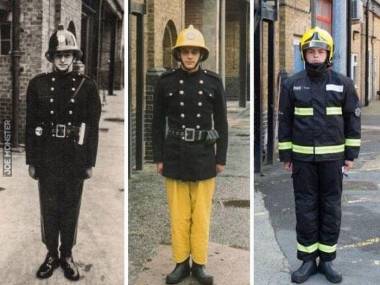 Trzy pokolenia strażaków