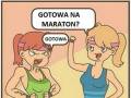 Typowy kobiecy maraton