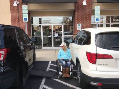 Powiększone miejsca dla niepełnosprawnych to nie kaprys