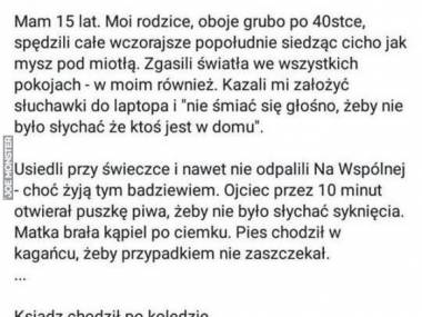Styczeń w niektórych polskich domach