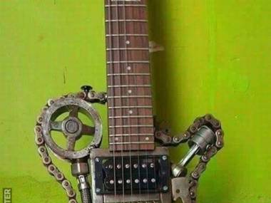 Gitara ze złomu