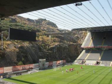 Stadion piłkarski w Bradze, w Portugalii