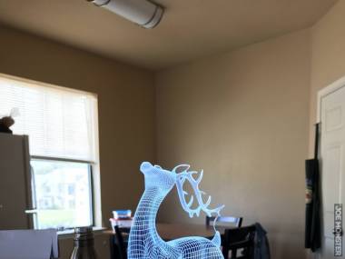 Lampka wydrukowana w 3D