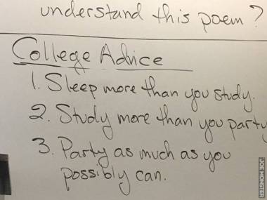 Złote rady dla studentów