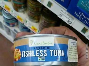 Ten tuńczyk jest w 100% wegański