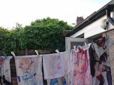 Dzień prania u sąsiadki