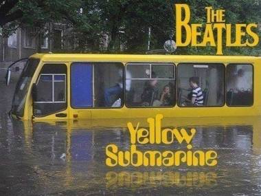 Żółta łódź podwodna