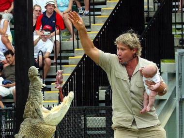 Steve Irwin był odważnym ojcem