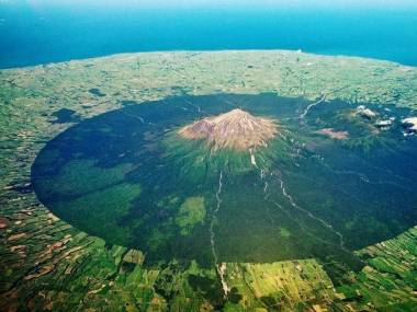 Wulkan Taranaki w Nowej Zelandii