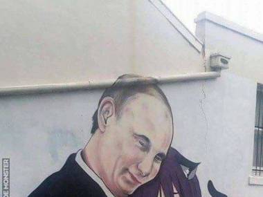 Putin i jego kotek