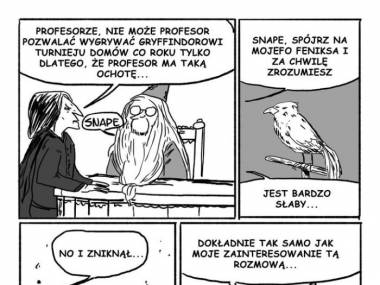 Prywatna rozmowa Snapea z Dumbledorem