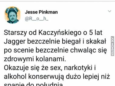 Kaczyński vs Jagger