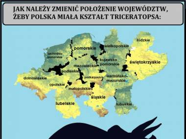 Wiedzieliście, że Polska przypomina dinozaura?