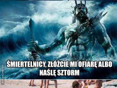 Kiedy Neptun się gniewa