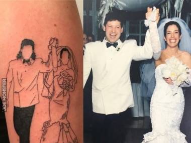 Tatuaż z wesela