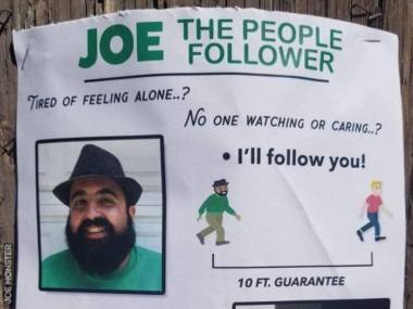 Joe będzie za tobą chodził za pieniądze