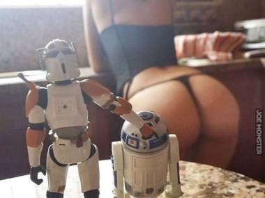 Spójrz R2-D2 jak pięknie