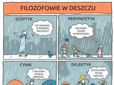 Filozofowie w deszczu