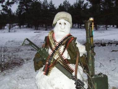 Zimowy żołnierz