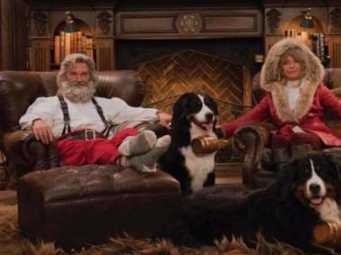 Kartka świąteczna z Kurtem Russellem i Goldie Hawn