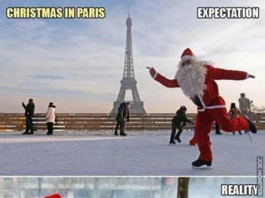 Święta w Paryżu
