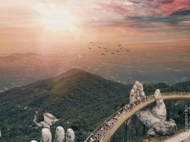 Golden Bridge w Wietnamie