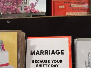 Małżeństwo - bo twój beznadziejny dzień nie skończy się w robocie