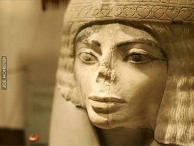 Ta egipska rzeźba sprzed 3000 lat wygląda jak Michael Jackson