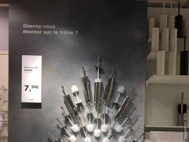 Francuska Ikea gotowa na nowy sezon Gry o tron