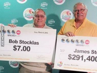 Bracia wygrali na loterii tego samego dnia