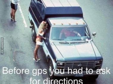 Przed erą GPS trzeba było pytać o drogę