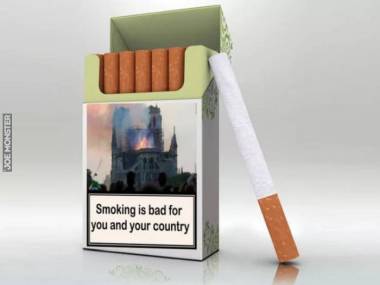Nowy obrazek na francuskich papierosach