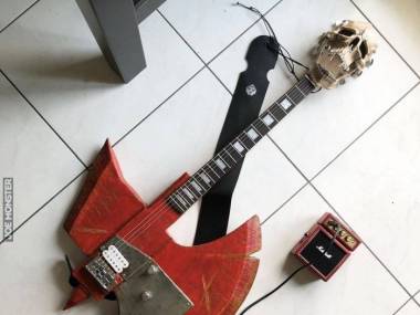 Death metalowa gitara