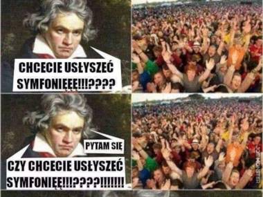 Beethoven i tłumy na koncercie