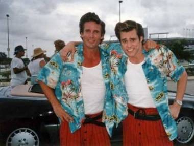 Jim Carrey i jego dubler