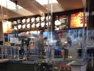 Kuloodporny McDonald w Detroit, Michigan, USA