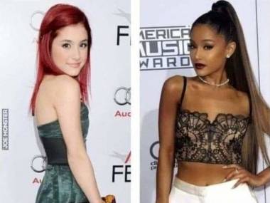 Ariana Grande przypominała kiedyś syrenkę Arielkę, dziś Ariana Grande również ją przypomina